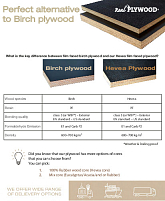 Hevea plywood