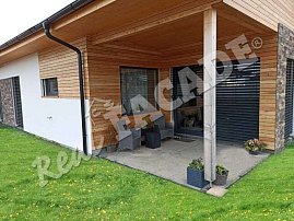 REAL FACADE Siberian larch 20 x 90 mm , OSMO UV oil no. 420 transparent