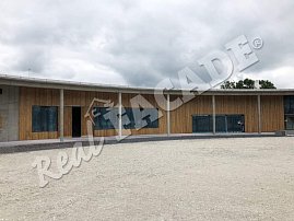 REAL FACADE Siberian larch 20x90mm, OSMO UV oil no. 420 transparent