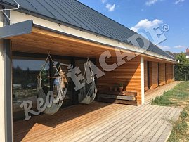 REAL FACADE Siberian larch Raute 28 x 68 mm unfinished