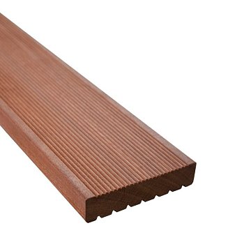 bangkirai 25x145 mm reeded grooved profile