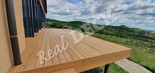REAL DECK Garapa 22x145 mm smooth, natural