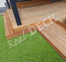 REAL DECK Garapa 22x145 mm smooth, natural