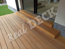REAL DECK Garapa 22x145 mm smooth, natural