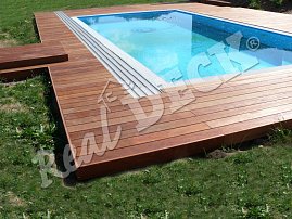 REAL DECK Merbau 22 x 140 mm smooth, natural