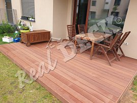 REAL DECK Massaranduba 21x125 mm reeded_natural