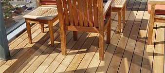 Teak terrace image