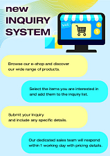 New inquiry system/eshop