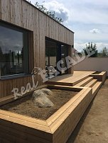 REAL FACADE Thermo pine Raute 26x92mm, natural