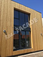 REAL FACADE Siberian larch planned board 20 x 95 mm unfinished