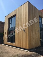 REAL FACADE Siberian larch planned board 20 x 95 mm unfinished