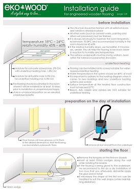 Ekowood installation guide