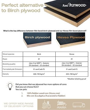 Hevea Plywood