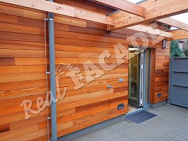 REAL FACADE Western Red Cedar, classic profile 17.5x137 mm , unfinished