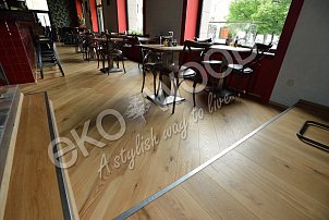 EKOWOOD Oak 1-strip, 13.5 x 185 mm, treated with OSMO transparent oil