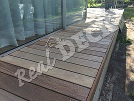 REAL DECK Ipe 21 x 145 mm smooth natural