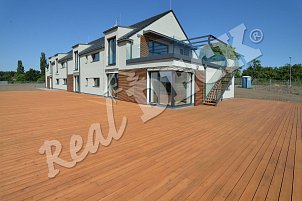 REAL DECK, CZECH LARCH 27 x 140 mm REEDED OSMO oil no. 009 larch