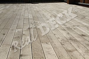 Terasa REAL DECK, Czech larch 27 x 140 mm reeded natural