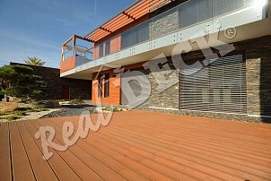 REAL DECK, Siberian larch 27 x 145 mm reeded OSMO oil no. 009 larch