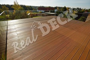 REAL DECK, Siberian larch 27 x 145 mm reeded OSMO oil no. 009 larch