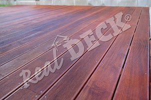 REAL DECK Merbau  25 x 145 mm, OSMO terrace oil no. 006 Bangkirai