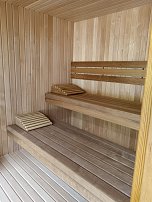 Prahova, Romania – Alder walls, Thermo Aspen benches