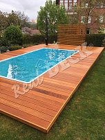 REAL DECK Garapa 25 x 145 mm reeded natural