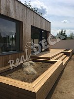 REAL DECK THERMO PINE 26 x 140 mm smooth, natural