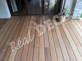REAL DECK Garapa 22x145 mm reeded, natural