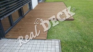 REAL DECK THERMO PINE 26 x 140 mm reeded, natural
